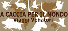 a caccia per il mondo