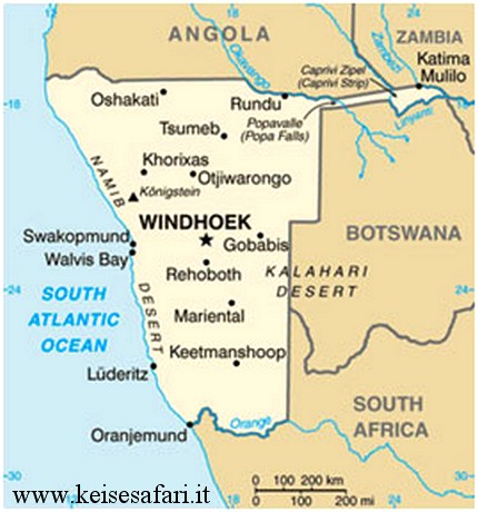 Caccia namibia Keisesafari