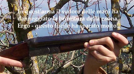 bunitura del fucile