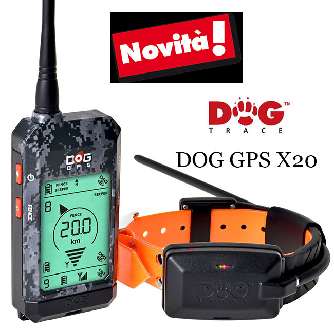 Collare satellitare radio GPS X20 senza SIM o abbonamento