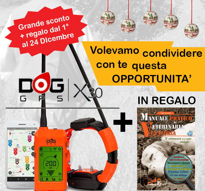 DOG TRACE x30 satellitare cani caccia addestramento