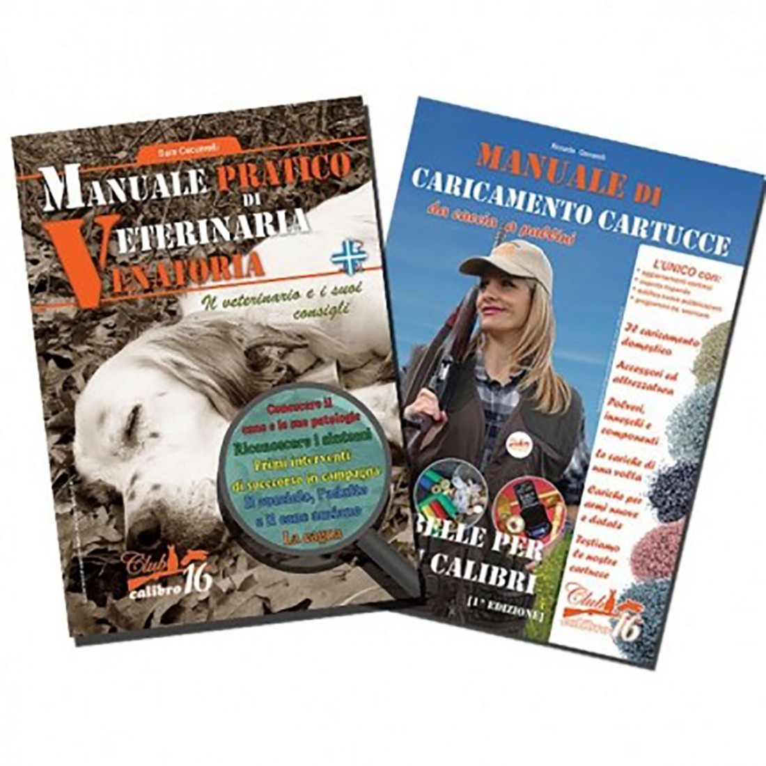 manuali libri caccia veterinaria fucili