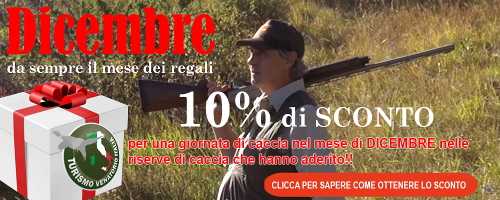 TURISMO VENATORIO SCONTO 10 %
