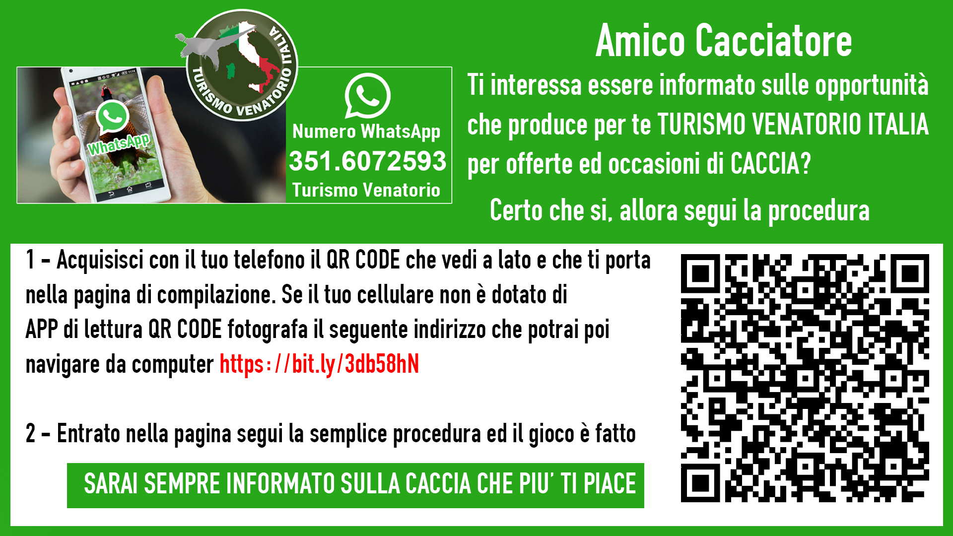 turismo venatorio riserva di caccia