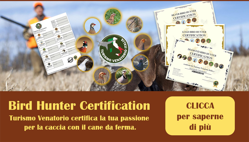 Bird Hunter Certification Turismo Venatorio