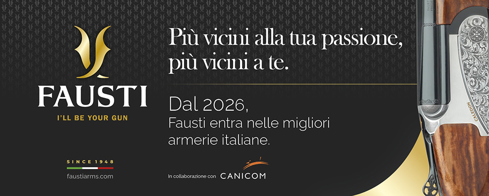 FAUSTI fucili da caccia doppiette e sovrapposti