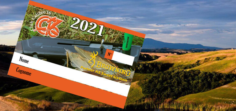 CLUB CALIBRO 16: INIZIATO IL TESSERAMENTO 2021