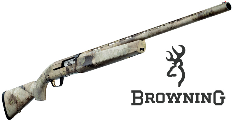 browning maxus a-tacs au semiautomatico caccia