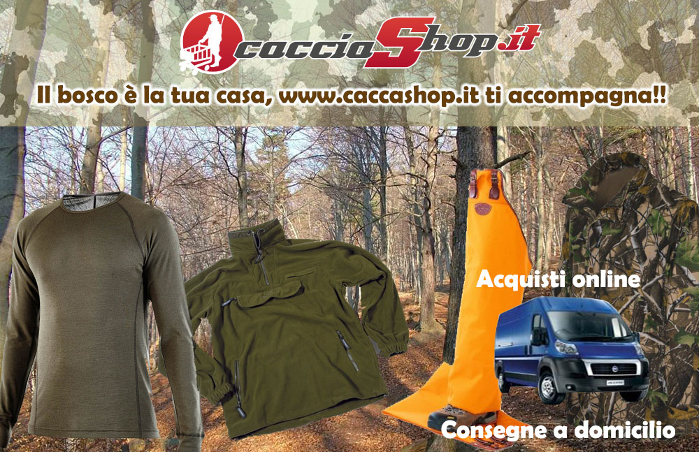 caccia shop abbigliamento per il bosco