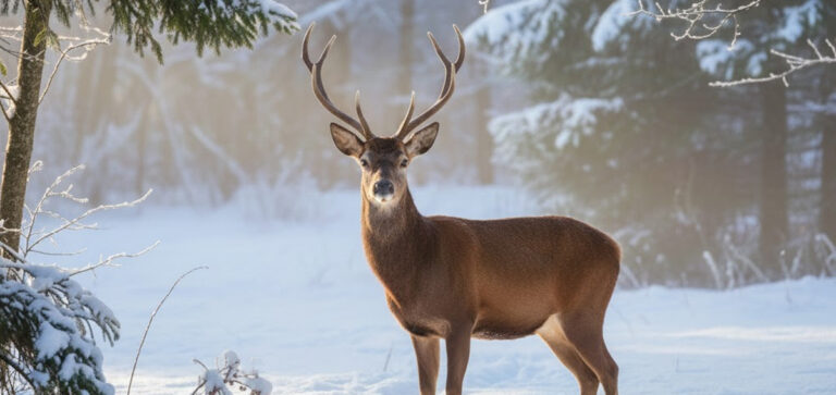 Deer, snow, and forests: active hunter management makes the difference in the Czech Republic.