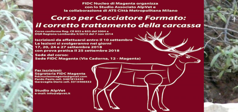 ABILITAZIONE “IL CACCIATORE FORMATO”