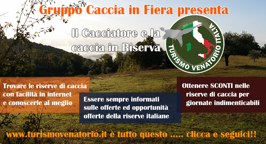 turismo venatorio caccia in riserva in italia
