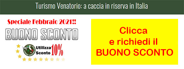 turismo venatorio a caccia in riserva