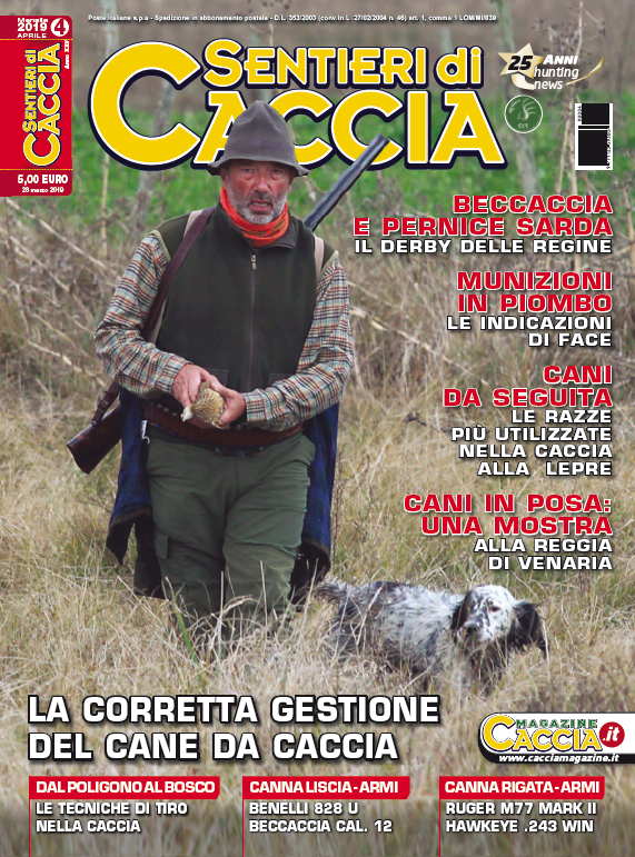 sentieri di caccia aprile in edicola