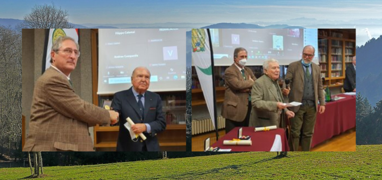 GENTILUOMO CACCIATORE 2021”. PREMIO AD UGO GUSSALLI BERETTA E BRUNO LAURO VIGNA