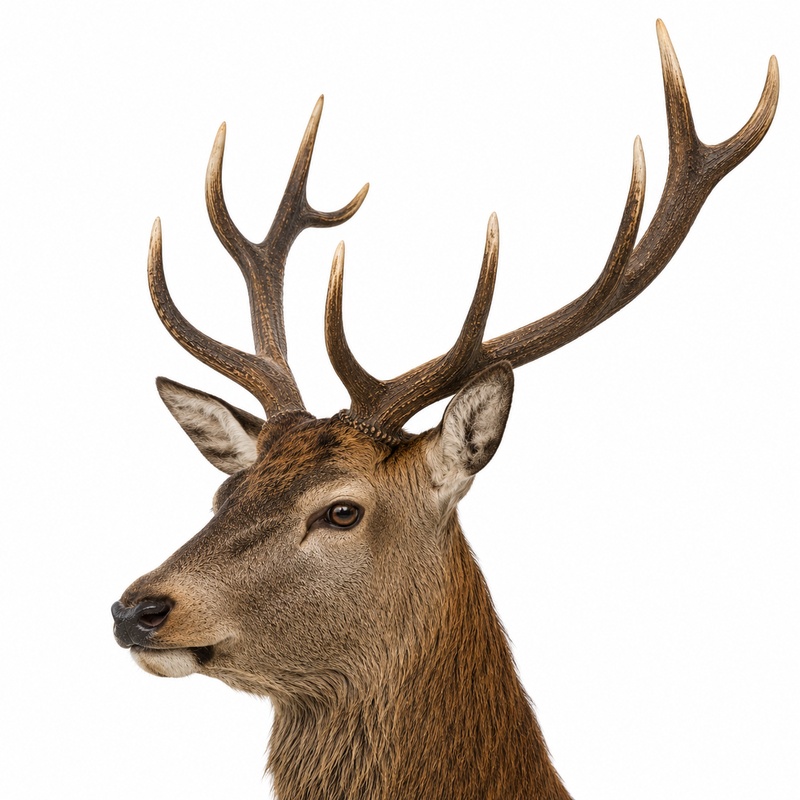 deer Cervus elaphus characteristics