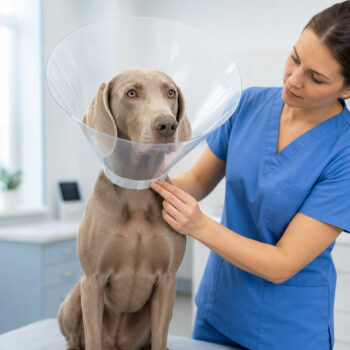 collare elisabettiano per cani