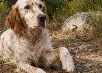 morso di vipera nel cane