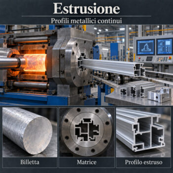 ESTRUSIONE – Profili metallici continui