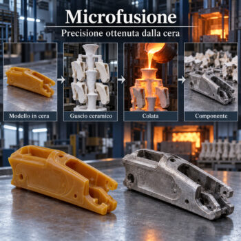 MICROFUSIONE – Precisione ottenuta dalla cera
