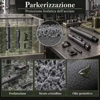 PARKERIZZAZIONE – Protezione fosfatica dell’acciaio