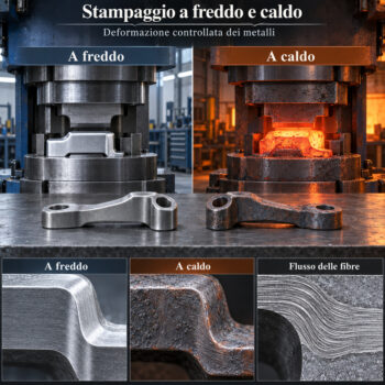 STAMPAGGIO a FREDDO e a CALDO – Deformazione controllata dei metalli